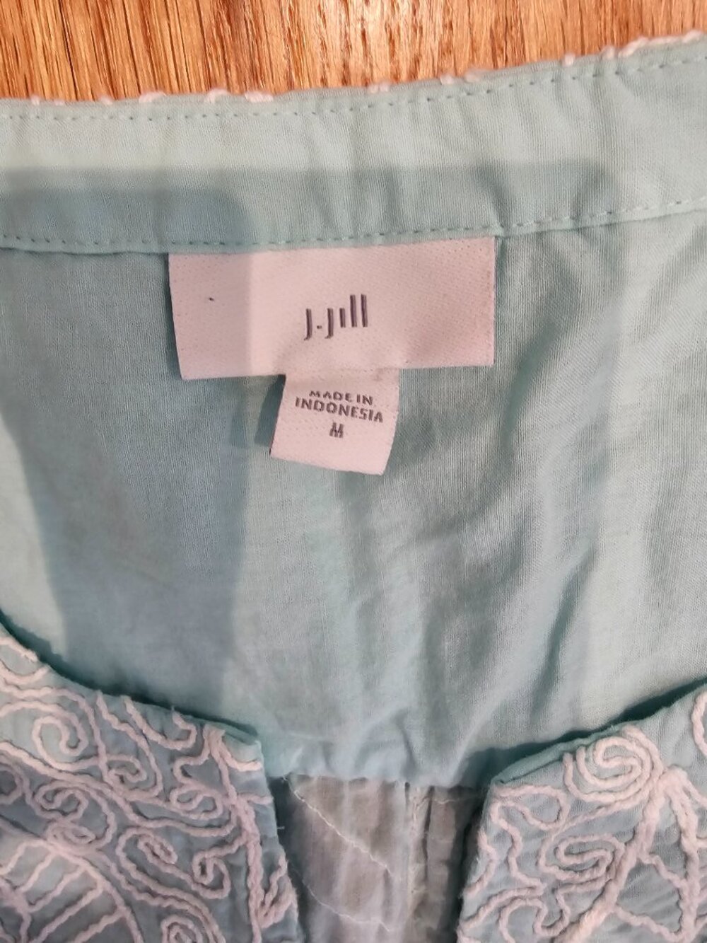 J.Jill Top with Heavy Embroidery - Picture 2 of 6
